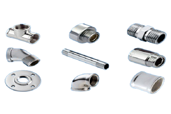 Chrome Plated Brass Fittings